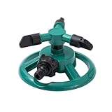 Sprinkler für Hof, Gartensprinkler, um 360 Grad drehbarer Rasensprenger...