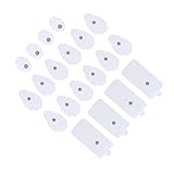 VICASKY 20 Stück Teiliges Ems Elektrodenpads Selbstklebende Flexible...