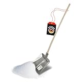 SHW-FIRE | Hallenser Alu Flachrandschaufel 130 cm Buchenholzstiel, 1,8 mm...