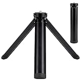 QIMEI-SHOP Mini Tripod Kamera Stativ Tischstativ aus Aluminiumlegierung mit...