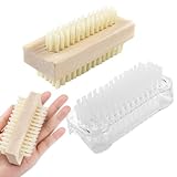 2 Stück nagelbürste, handbürste, handwaschbürste, Doppelseitige...