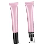 PLAFOPE 2Stücke Leere Lip Gloss Tuben Nachfüllbare Make Up Behälter für...