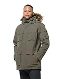 Jack Wolfskin Herren Glacier Canyon Parka, dusty olive, M EU