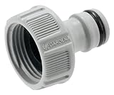 Gardena Hahnverbinder 26,5 mm (G 3/4 Zoll): Adapter für den Anschluss...