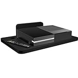 BAMTALK Schwebendes AV-TV-Regal aus Holz, DVD-DVR-Halterung,...