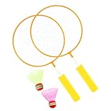 Zuasdvnk Kinder Badminton Schläger | Garten Federball Set Für Draußen |...