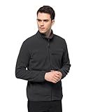 Jack Wolfskin Herren Hatchet Stone Fz M Fleece Jacke, Schwarz, XXL EU