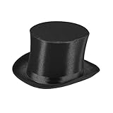 W WIDMANN MILANO Party Fashion 75717 - Zylinder aus Satin, Kopfbedeckung,...