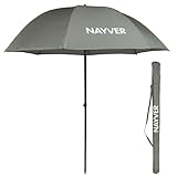 NAYVER Angelschirm mit Tasche – Leichter Outdoor Schirm 1,67 m Ø -...