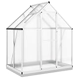 Refined Pflanzenhaus mit Dachrinnensystem Flügeltür Treibhaus für...
