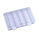 Münzkoffer für Sammler, 27 mm Münzsammelkoffer,...