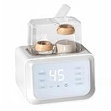 Mapille Flaschenwärmer Baby, Sterilisator für babyflaschen 8-in-1, Bottle...