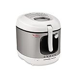 Moulinex Mega 2kg Fritteuse, Fritteuse mit Öl, Anti-Geruchs-Filter,...