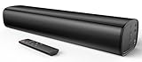 Saiyin 2.0-Kanal Soundbar für TV Geräte, 14.2 Zoll kompakte TV-Soundbar,...