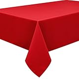 HomeDirect Qualitäts Tischdecke Textil Eckig 150 x 250 cm, Farbe wählbar...