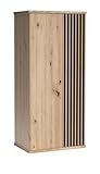 Jarstol Schrank CALI C-1 mit Lamellen - moderner Kleiderschrank mit Regalen...