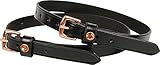 Harry's Horse Sporenriemen Rosegold, Farbe:schwarz