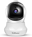 Bagotte SH020 Wireless Überwachungskamera, 720p, 3 W, 5 V, Weiß, 4 Stück...