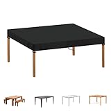 SIMPHAUS Plane Gartentisch Abdeckung Tischplane Draußen Regenhülle...