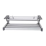 HEEPDD Faltbare Wohnmobil-Stufe aus Aluminiumlegierung, Stufen,...