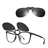 Sonnenbrille zum Anklippen für Damen und Herren – Klassische...