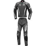 Büse Imola 2-Teiler Motorrad Lederkombi, schwarz/weiß, 46