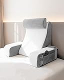 FEYIDEO Lesekissen für Bett und Sofa, Bücherkissen mit Abnehmbarer...