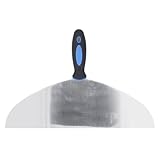 Walfront Edelstahl Kittschaber Spiegel Finish Farbschaber mit Bequemem PP...