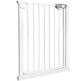 XMTECH Türschutzgitter Ohne Bohren Treppengitter für Kinder 75-85cm...