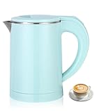 Hixava Reisewasserkocher 600ML Mini Camping Wasserkocher mit 600W Edelstahl...