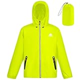 flintronic Regenjacke Herren, Herren Regenjacke Wasserdichter,...