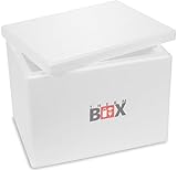 THERM-BOX Styroporbox 19W Innen: 34x23x24cm Wand: 3cm Volumen: 19,58L...