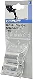 FISCHER Unisex Sattelstützen 3x Reduzierhülsen-set, silber,...