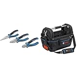 Bosch Professional Zangen Set + Werkzeugtasche GWT 20 (ProClick System:...