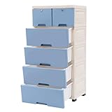 6 Schubladencontainer Schubladenschrank, Kunststoff Schubladen Dresser...