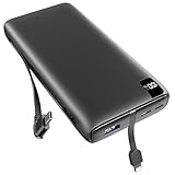 SOARAISE Powerbank 26800mAh Externer Akku - USB C Power Bank mit...