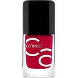 Catrice ICONAILS Gel Lacquer 169 Rasberry Pie, Gel Nagellack in Dunkelrot,...