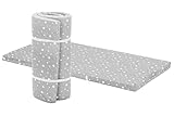 Fillikid Reisebettmatratze 60 x 120 cm | Baby-Matratze gerollt |...