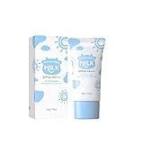 NAOLVE Milch Sonnenschutzcreme SPF 50 PA+++ für Gesicht und Körper, nicht...