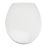 Amazon Basics Oval Robuster WC-Sitz aus Urea-Material mit Absenkautomatik,...