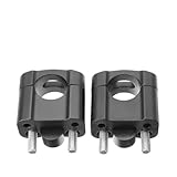 DINGYIG 2X Universal Motorrad Lenker 28mm Lenker Halterung Clamp Lenker...