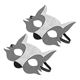 Milisten 2 Stück Tierische Maske Interaktive Elternschaftsmaske...