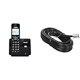 VTech CS2000 schnurloses Telefon, ECO+ Modus & Goobay 50317 Modular-Kabel...