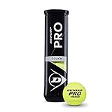 Dunlop Tennisball Pro Coach - für Coaching und Trainingseinheiten (1x4er...