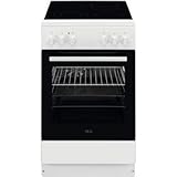 AEG CCB54091BW Standherd mit Glaskeramikkochfeld, 50 cm breit, 57 L, 8...