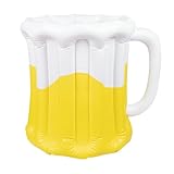 Boland 54229 - Aufblasbarer Bierkrug, Getränkekühler, Dekoration,...