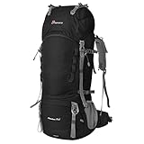 MOUNTAINTOP Trekkingrucksack 80L Wanderrucksack Herren Damen Reiserucksack...