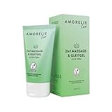 AMORELIE Care – 2in1 Gleitgel & Masagegel Aloe Vera (50 ml)