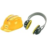Theo Klein 8127 Bosch Handwerkerhelm | Der Spielzeughelm im Handwerker-Look...