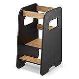 defiPad Lernturm ab 1 Jahr - Learning Tower - Höhenverstellbar Montessori...